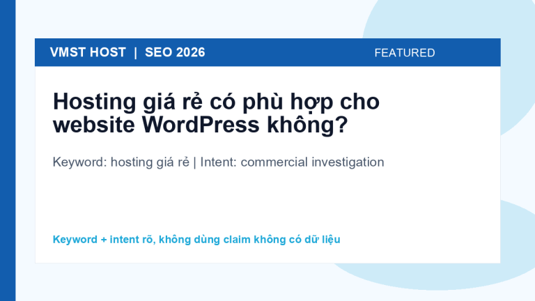 hosting giá rẻ - commercial investigation
