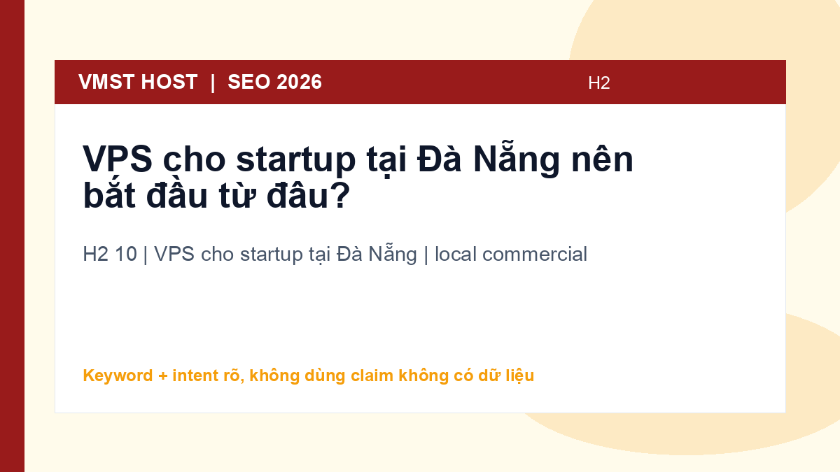 Kết luận cho VPS cho startup tại Đà Nẵng